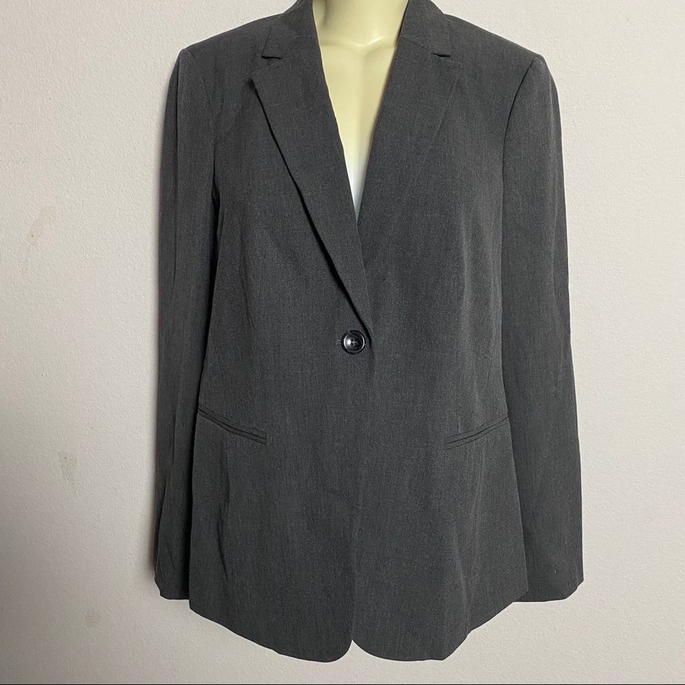 A PEA IN THE POD Maternity Gray Dress Jacket